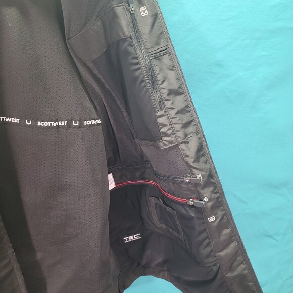 Scottevest Women's Travel Vest Size M2 (3XL) Polyester Black - Picture 7 of 7